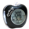 Apple Shaped Talking Alarm Clock-BLACK